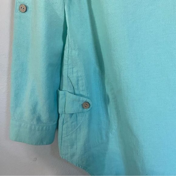 Soft Surroundings Cotton Tunic Top - Picture 5 of 11